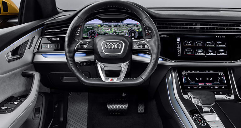 Audi q8 interior